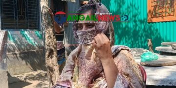 কালিহাতীর বীরবাসিন্দায় বিয়ের দাবিতে প্রেমিকের বাড়িতে তরুণীর অনশন