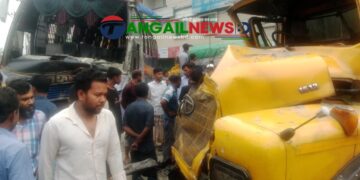 ঘাটাইলের হামিদপুরে বাস-ট্রাক মুখোমুখি সংঘর্ষে দুইজন নিহত