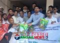 নাগরপুরে কৃষকের মাঝে বিনামূল্যে পাট তিল ও সার বিতরণ