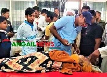 টাঙ্গাইল মেডিকেল হাসপাতালে মাথায় অক্সিজেন সিলিন্ডার পড়ে রোগীর মৃত্যু