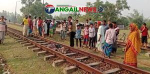 গোপালপুরে ট্রেনে কাটা পড়ে অজ্ঞাত ব্যক্তির মৃত্যু