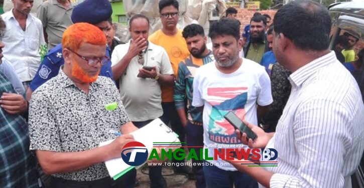 টাঙ্গাইলে এম আরফান খান অ্যান্ড কোং ফিলিং স্টেশন মালিককে জরিমানা