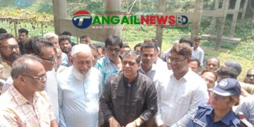 গোপালপুরে হাটবৈরান ব্রিজ পুণর্নিমাণের ঘোষণা এলজিআরডি প্রতিমন্ত্রীর