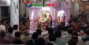 টাঙ্গাইল বড় কালীবাড়ীতে শুরু হয়েছে মহানামযজ্ঞ ও লীলা কীর্তন