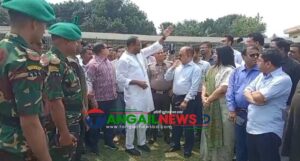 টাঙ্গাইলে প্রধানমন্ত্রীর আগমন উপলক্ষে প্রস্তুতি পরিদর্শন মৎস্য প্রতিমন্ত্রীর