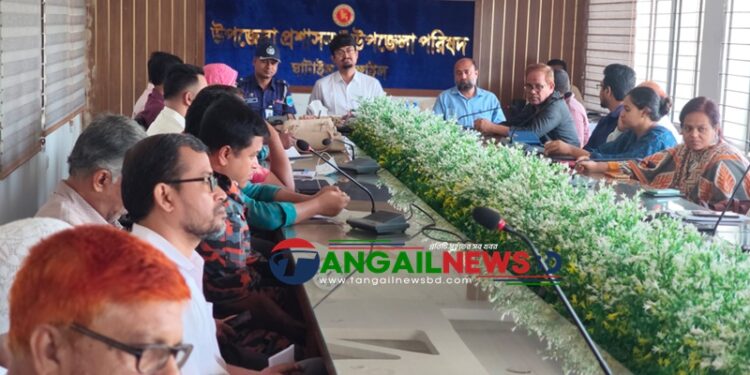 ঘাটাইলে পহেলা বৈশাখ উদযাপন উপলক্ষে প্রস্তুতি সভা অনুষ্ঠিত