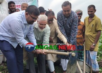 কালিহাতীতে ভিয়াইল খাল খনন কার্যক্রমের উদ্বোধন