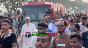 টাঙ্গাইলের পথে পথে প্রধানমন্ত্রী তারেক রহমানকে অভ্যর্থনা