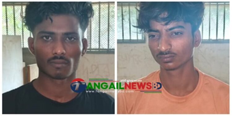 নাগরপুরে ২২ পিস ইয়াবাসহ দুই সহোদর গ্রেফতার