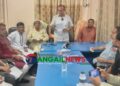 মধুপুরে জমি নিয়ে বিরোধের জেরে ভবন নির্মাণে বাঁধা ॥ প্রতিকারে সংবাদ সম্মেলন