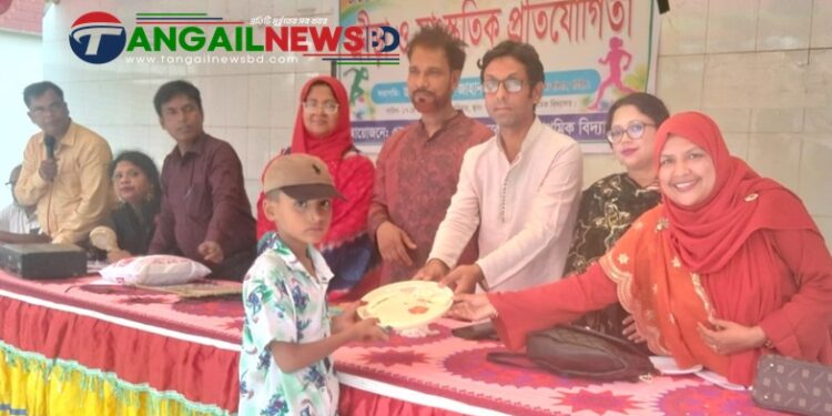 ঘাটাইলে আনেহলা বিদ্যালয়ে ৯টি স্কুলের অংশগ্রহণে ক্রীড়া প্রতিযোগীতা
