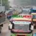বৃষ্টির কারণে ঢাকা-টাঙ্গাইল-যমুনা সেতু মহাসড়কে ৪৫ কিলোমিটারে যানজটের সৃষ্টি