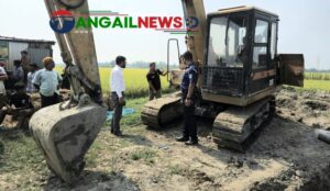 নাগরপুর ও দেলদুয়ারে অবৈধভাবে বালু উত্তোলন ও মাটিকাটার বিরুদ্ধে অভিযান