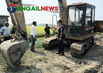 নাগরপুর ও দেলদুয়ারে অবৈধভাবে বালু উত্তোলন ও মাটিকাটার বিরুদ্ধে অভিযান