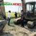 নাগরপুর ও দেলদুয়ারে অবৈধভাবে বালু উত্তোলন ও মাটিকাটার বিরুদ্ধে অভিযান
