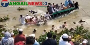 কালিহাতীতে ঈদের নামাজ থেকে ফেরার পথে নৌকাডুবি