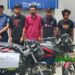 টাঙ্গাইলে মোটরসাইকেল ছিনতাইকারী তিনজনকে গ্রেপ্তার করেছে পুলিশ