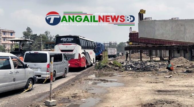 ঈদযাত্রায় যমুনা সেতু-টাঙ্গাইল মহাসড়কে জটের শঙ্কা ॥ জট এড়াতে ১৩ স্পট চিহ্নিত
