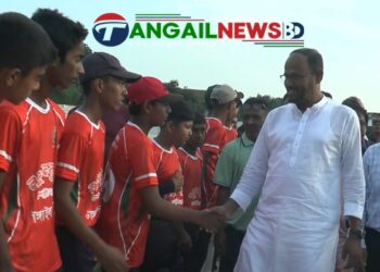 খেলাধুলার মাধ্যমে ক্রীড়াবিদরা নিজেদের প্রতিষ্ঠিত করতে পারে- প্রতিমন্ত্রী টুকু
