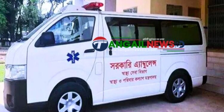 সখীপুর স্বাস্থ্য কমপ্লেক্সে অ্যাম্বুলেন্স আছে, কিন্তু চালক নেই!