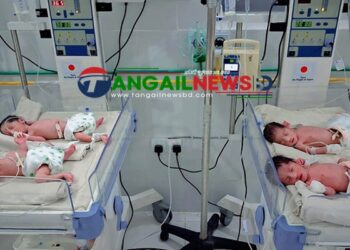 কুমুদিনী হাসপাতালে একসঙ্গে চার সন্তানের জন্ম দিয়েছেন বিথী