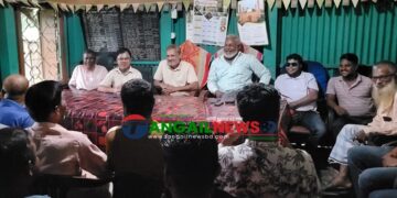 গোপালপুরে ঈদে যাত্রীসেবা নির্বিঘ্ন করতে বাস শ্রমিকদের সভা