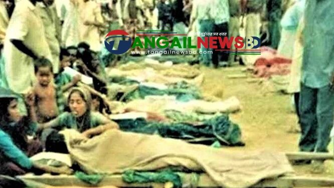 লন্ডভন্ড ও আতঙ্কের টর্নেডোর ৩০ বছর আগে টাঙ্গাইলে ২৩৭ জনের মৃত্যু