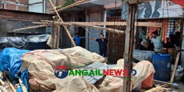 মির্জাপুরে বাজারের জমি দখলের অভিযোগ শ্রমিক দল নেতার বিরুদ্ধে ॥ প্রশাসনের উচ্ছেদ অভিযান