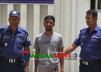 কালিহাতীতে পুলিশ কর্মকর্তাদের জড়িয়ে অপপ্রচারের অভিযোগে একজনকে আটক
