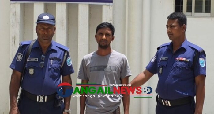 কালিহাতীতে পুলিশ কর্মকর্তাদের জড়িয়ে অপপ্রচারের অভিযোগে একজনকে আটক