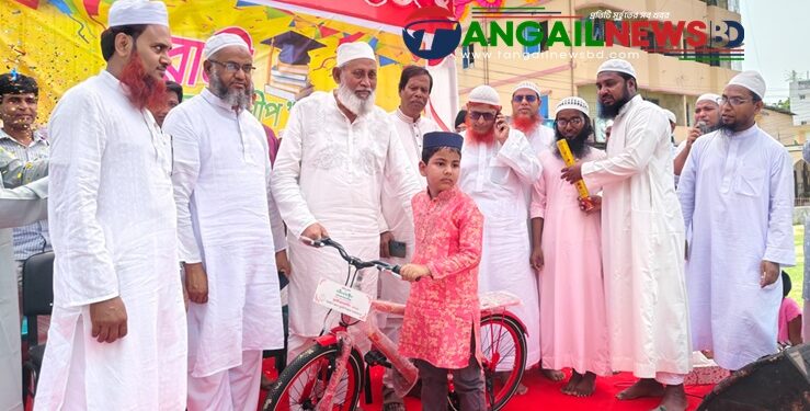 টাঙ্গাইলে নূরানী স্কলারশিপ পুরস্কার বিতরণ