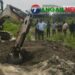 পৌলি ব্রীজের পাশে অবৈধ মাটির রাস্তা কেটে দিয়েছে প্রশাসন