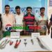 ভূঞাপুরের ঘাটান্দিতে দেশীয় অস্ত্রসহ ৪ ডাকাতকে গ্রেফতার