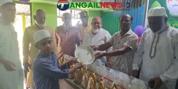 ঘাটাইলে মাদ্রাসায় প্রথম সাময়িক পরীক্ষা ও বৃত্তি পরীক্ষার পুরস্কার বিতরণ