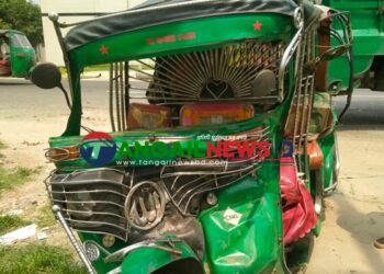 কালিহাতীতে ট্রাকের ধাক্কায় প্রাণ গেল সিএনজি চালকসহ দুইজনের