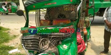 কালিহাতীতে ট্রাকের ধাক্কায় প্রাণ গেল সিএনজি চালকসহ দুইজনের