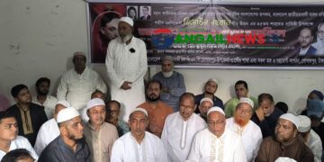 জিয়াউর রহমানের শাহাদাত বার্ষিকীতে গোপালপুরে সভা ও দোয়া মাহফিল