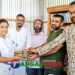 ধনবাড়ীতে শিক্ষার্থীদের মাঝে ঔষুধি গাছের চারা বিতরণ