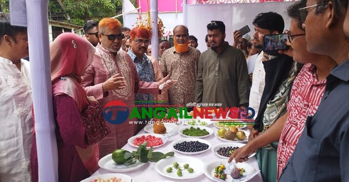 মির্জাপুরে তিন দিনব্যাপী ফল ও কৃষি মেলার উদ্বোধন