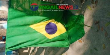 মির্জাপুরে ব্রাজিলের পতাকা ধরতে গিয়ে ছাদ থেকে পড়ে যুবকের মৃত্যু