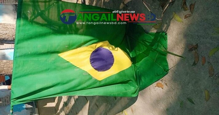 মির্জাপুরে ব্রাজিলের পতাকা ধরতে গিয়ে ছাদ থেকে পড়ে যুবকের মৃত্যু