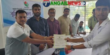 দেলদুয়ারে শিক্ষার্থীদের আশির্বাদ স্পন্দনবি’র “আরট্যাপ” কার্যক্রম