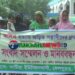 জসিম হত্যা মামলার আসামিদের গ্রেফতারের দাবিতে দেলদুয়ারে মানববন্ধন