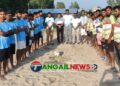 ঘাটাইলে বিবাহিত-অবিবাহিত প্রীতি ফুটবল ম্যাচ অনুষ্ঠিত