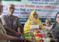 ন্যাশনাল এয়ারগান চ্যাম্পিয়নশিপে রৌপ্য পদকজয়ী তানভীরকে সংবর্ধনা