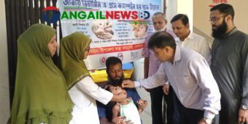 গোপালপুরে জাতীয় ভিটামিন ‘এ’ প্লাস ক্যাম্পেইনের উদ্বোধন