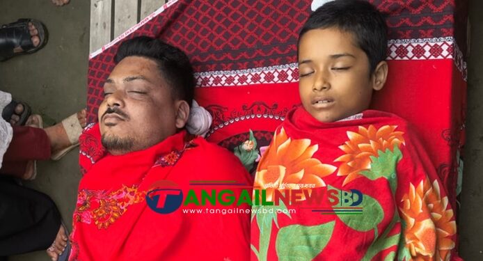 দেলদুয়ারে বজ্রপাতে বাবা-মেয়ের মৃত্যু