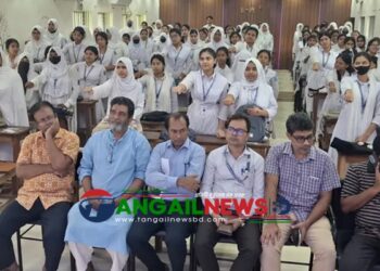 টাঙ্গাইল কুমুদিনী কলেজে প্লাস্টিক বর্জ্য ব্যবস্থাপনা ও পরিবেশ সচেতনতা বিষয়ক ক্যাম্পেইন