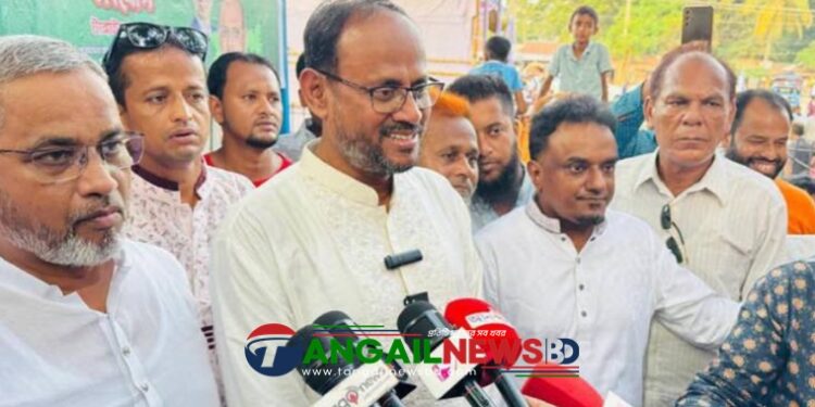 টাঙ্গাইল সদরে প্রতিমন্ত্রী সালাউদ্দিন টুকুর ব্যতিক্রমী ‘জনতার সংযোগ’ উদ্বোধন