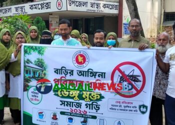 গোপালপুরে ডেঙ্গু প্রতিরোধে সচেতনতামূলক র‌্যালি